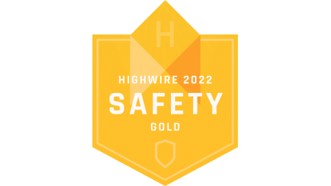 Highwire 2022 Safety Gold Award